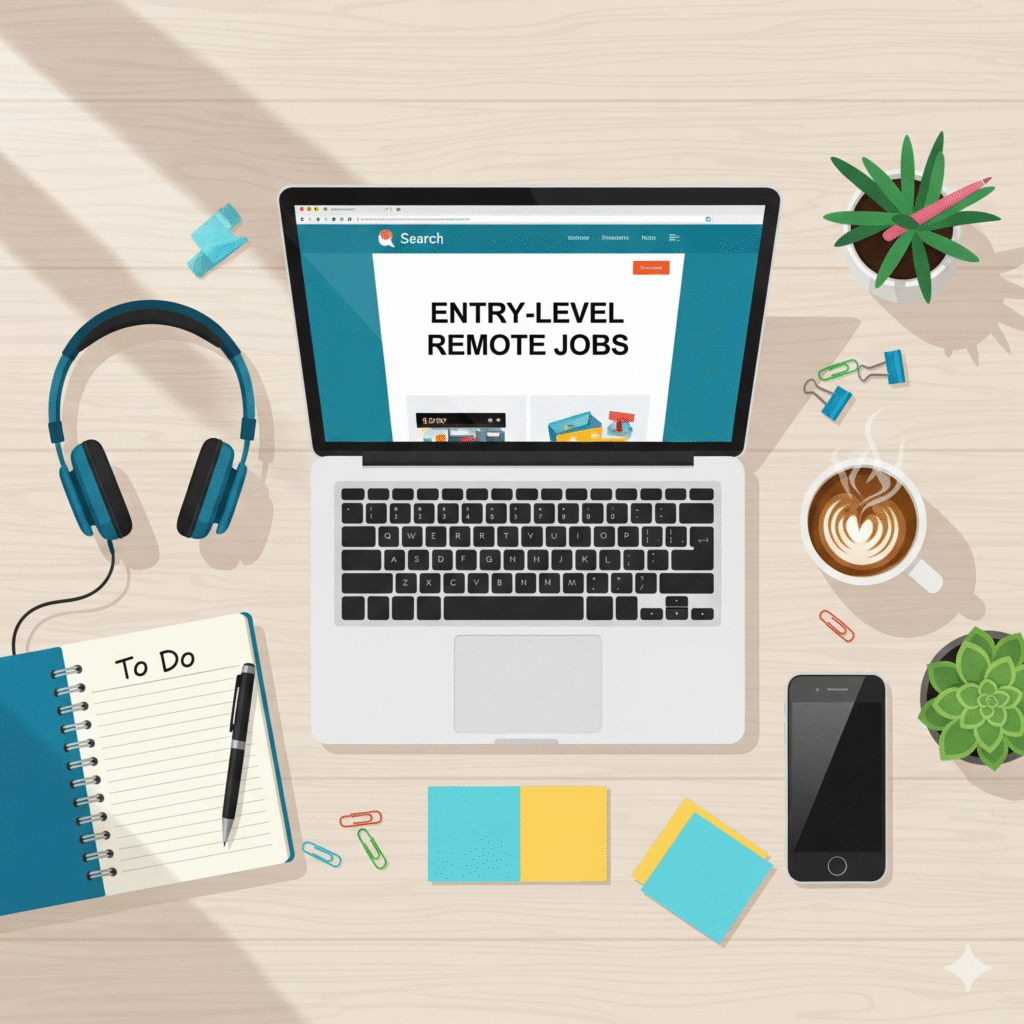 Best entry-level remote jobs no experience USA