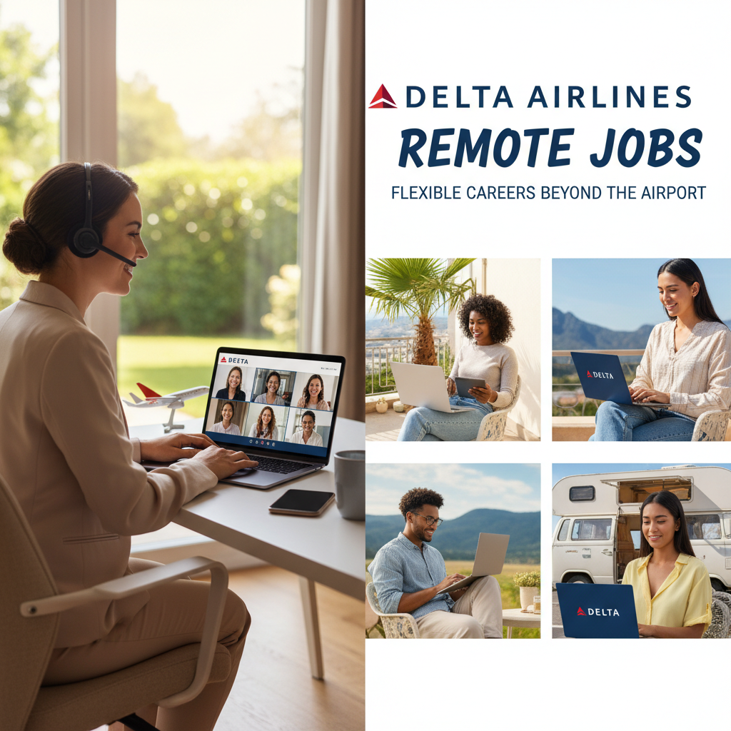 Delta Airlines Remote Jobs: Flexible Careers Beyond the Airport