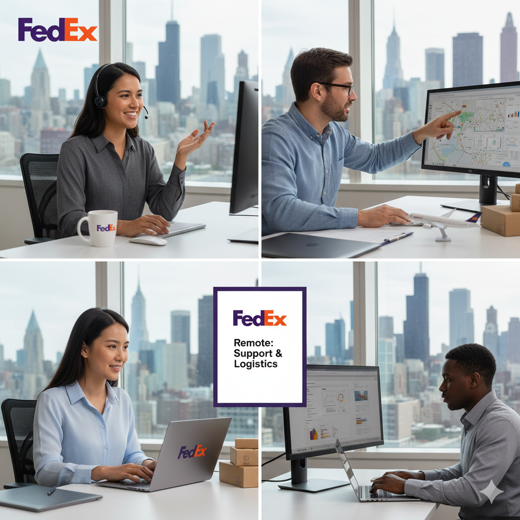 FedEx Remote Jobs: Opportunities for Customer Support and Logistics