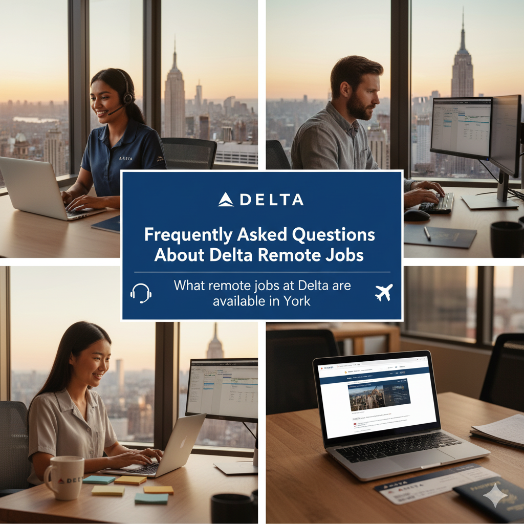 What remote jobs at Delta are available in New York?