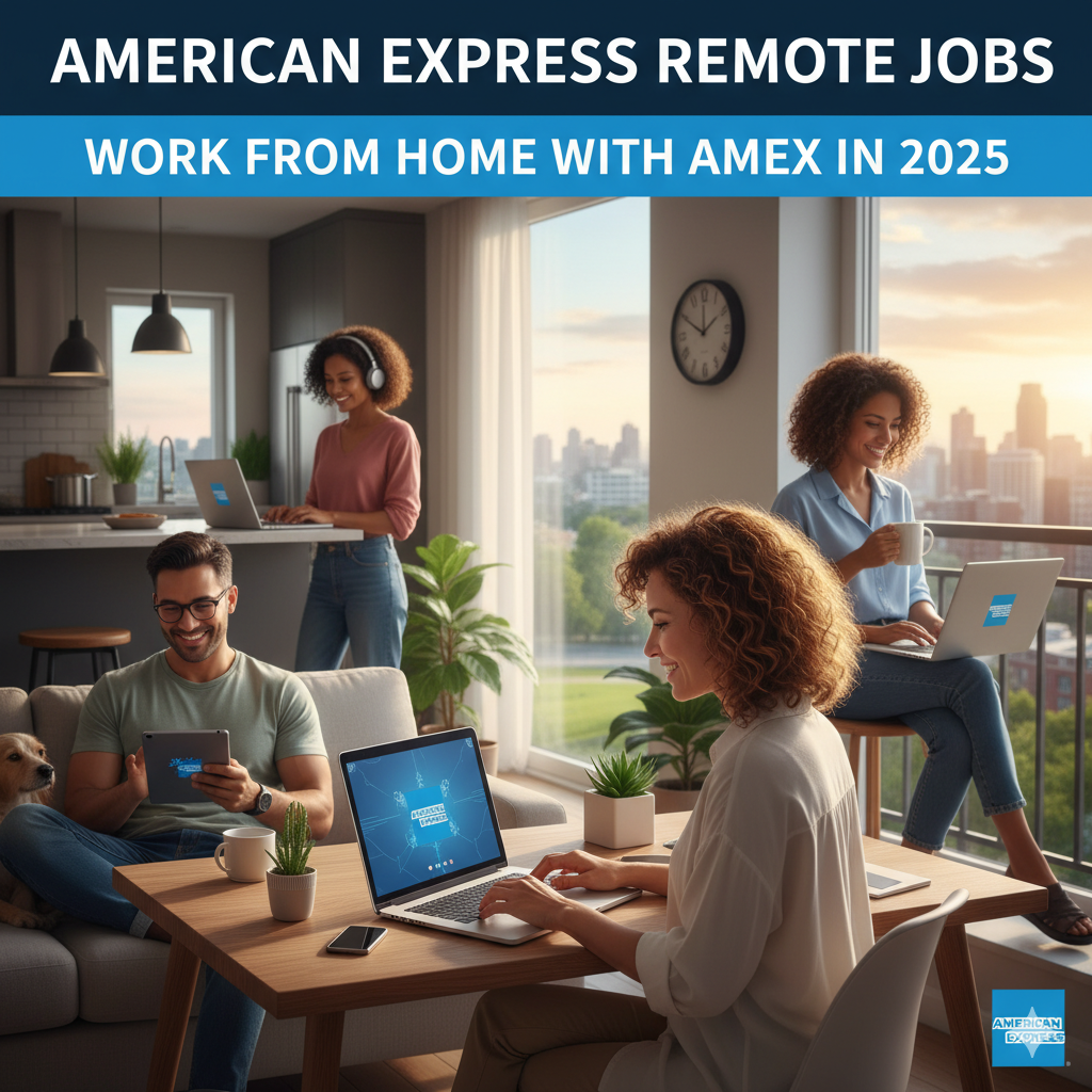 American Express Remote Jobs: Work From Home with Amex in 2025